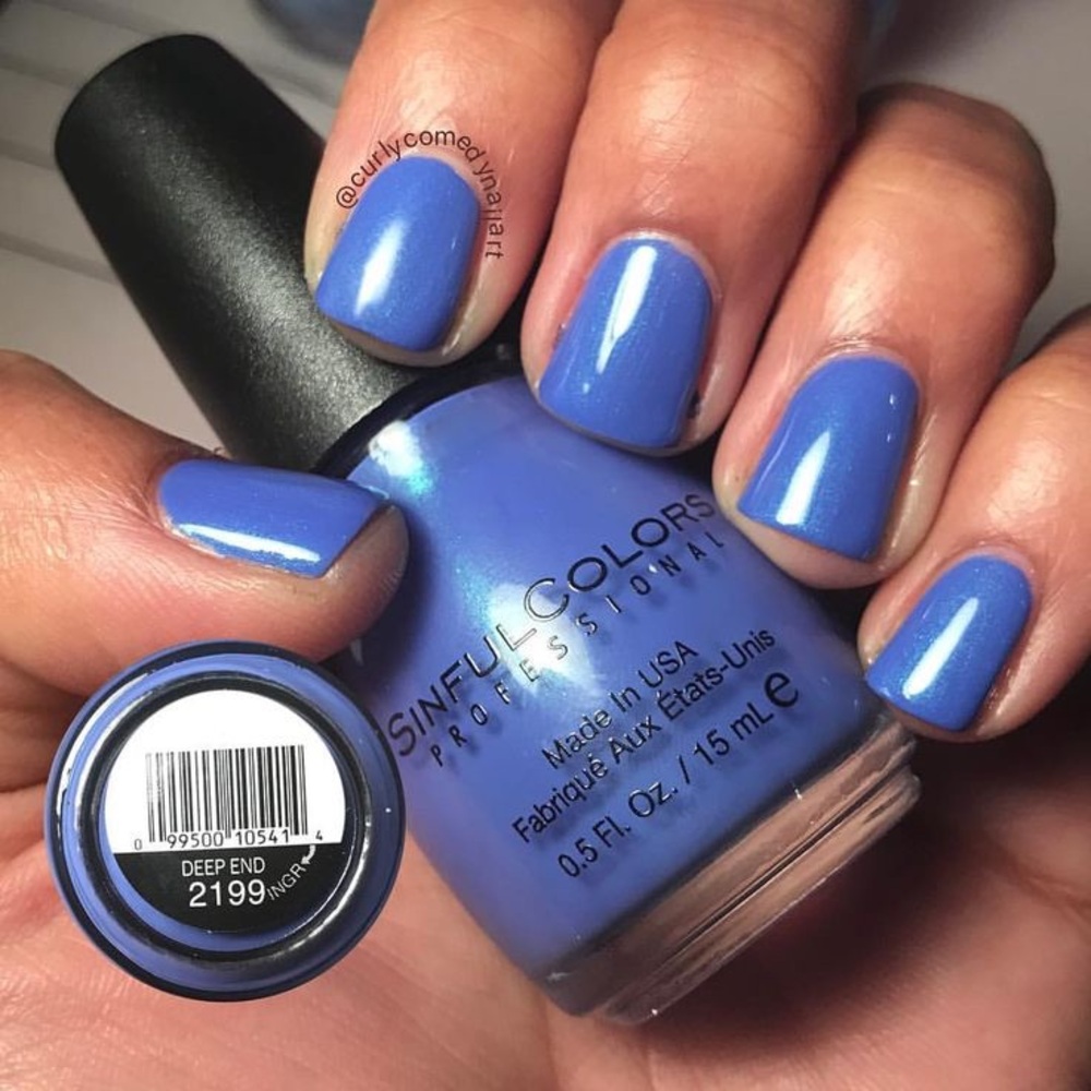 5/$25💜 SinfulColors Professional Polish in Deep End